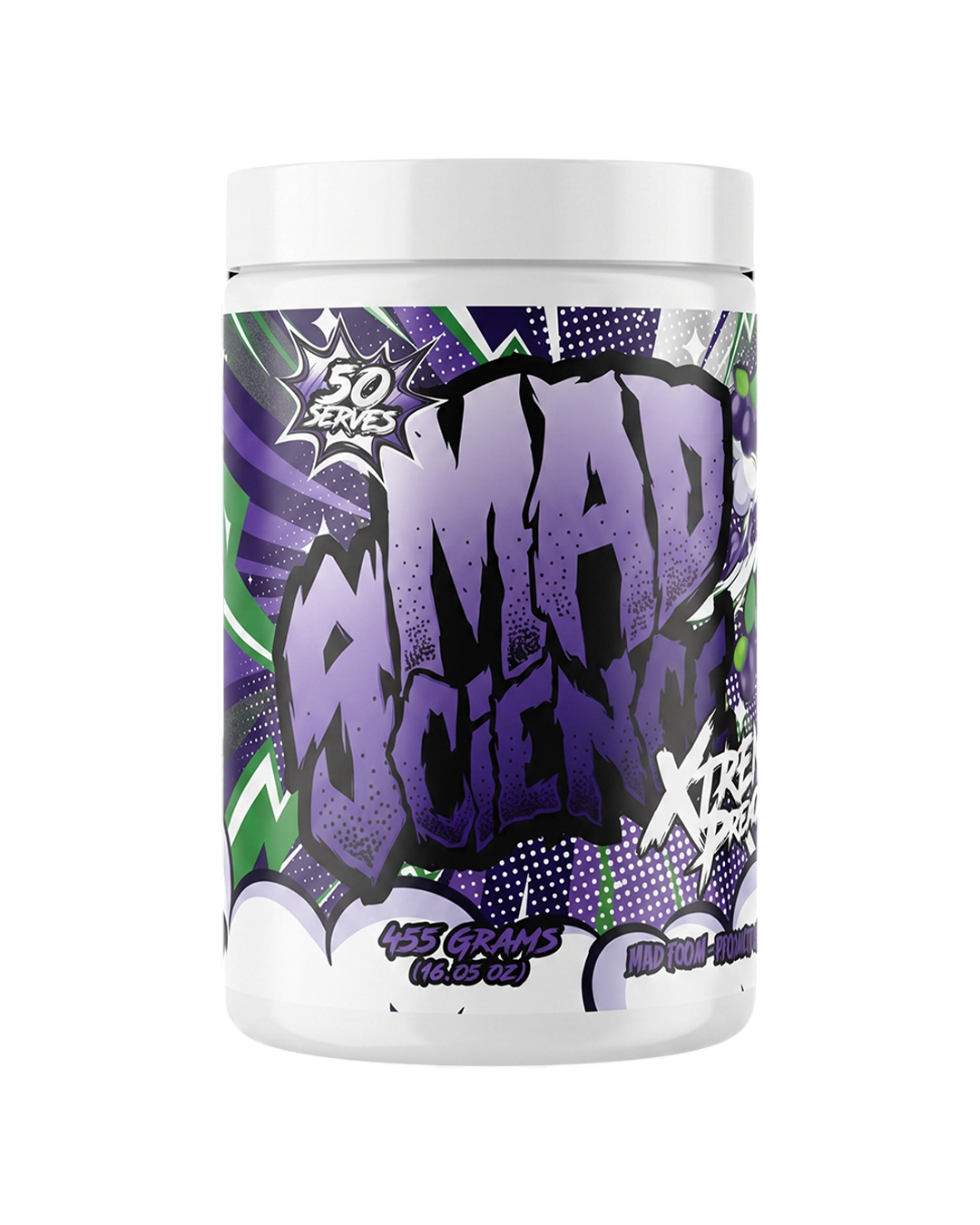MAD SCIENCE PRE WORKOUT -BLACKCURRANT