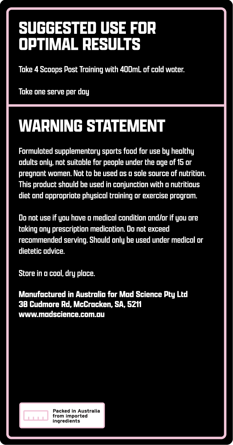 MAD GAINS - BERRY SMOOTHIE