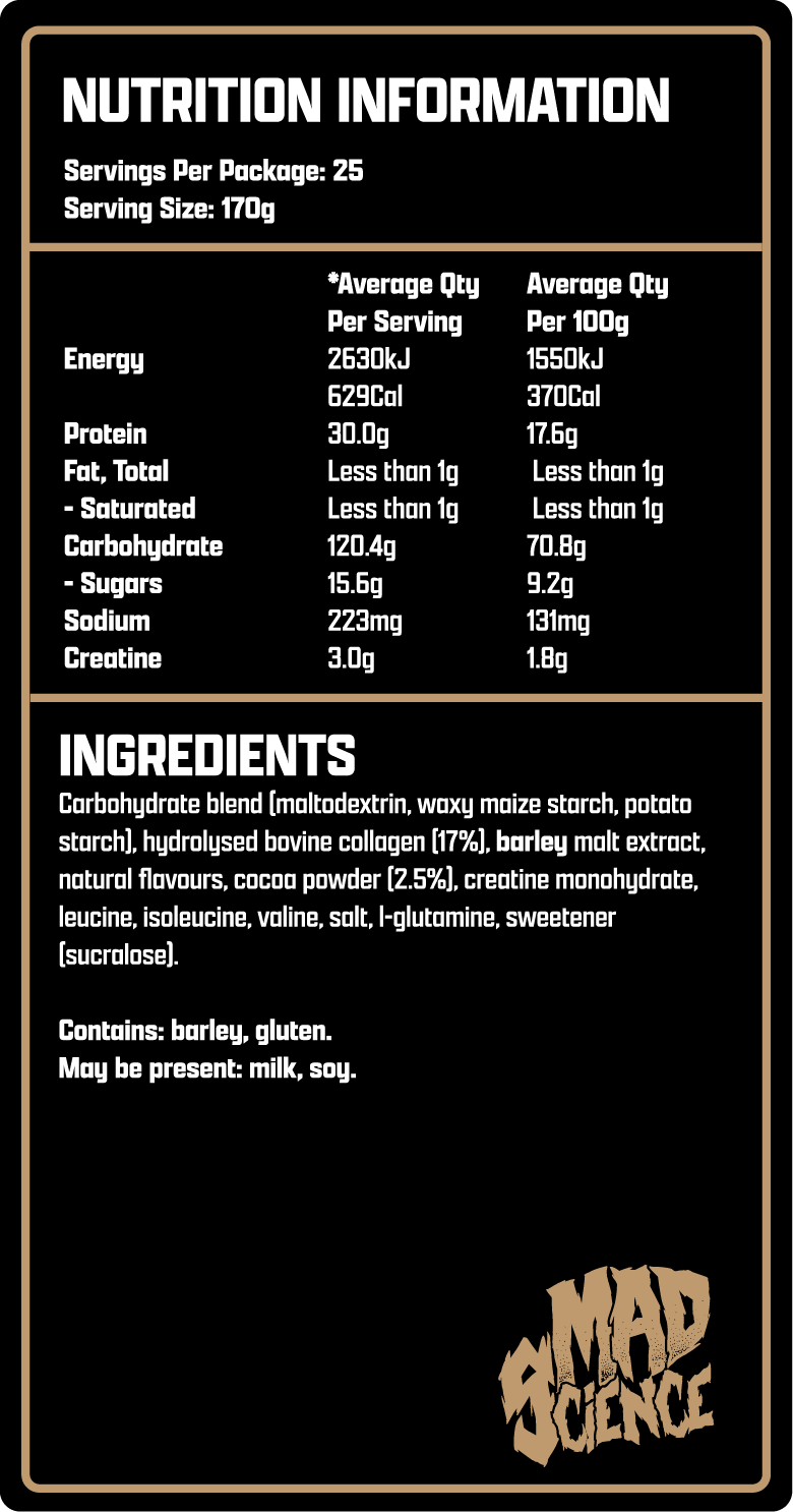 MAD GAINS - CHOCOHOLIC