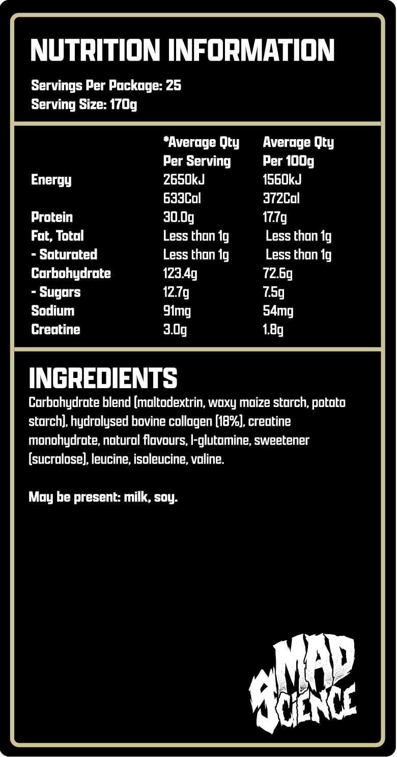 MAD GAINS - VANILLA GORILLA