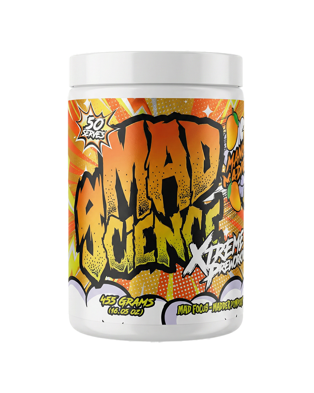 MAD SCIENCE PRE WORKOUT - MANGO MADNESS